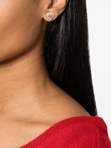 Kate Spade Take Heart crystal-embellished stud earrings - Roze