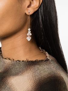 Kate Spade Precious Pansy Linear drop earrings - Roze