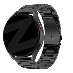 Bandz OnePlus Watch stalen band 'Classic' (zwart)