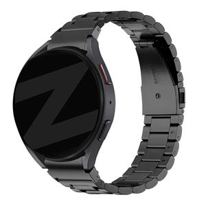 Bandz Samsung Galaxy Watch 6 - 44mm stalen band 'Classic' (zwart)