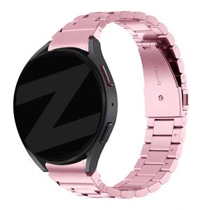 Bandz Samsung Galaxy Watch 6 - 40mm stalen band 'Classic' (roze)