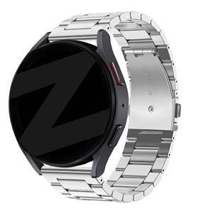 Bandz Amazfit GTR 3 (Pro) stalen band 'Classic' (zilver)