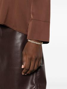 Kenneth Jay Lane crystal-embellished baguette bracelet - Goud