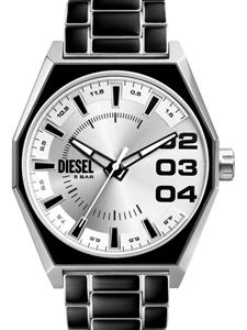Diesel Scraper 43mm horloge - Zwart