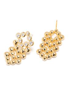 Missoma Glamour drop earrings - Goud