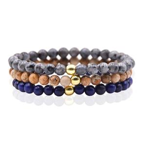 Memphis Stacked Kralen Armbanden set - 6mm Mix