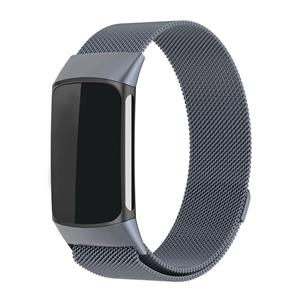 Strap-it Fitbit Charge 6 Milanese band (space grey)