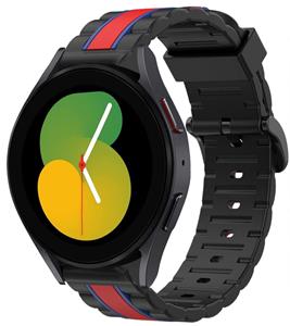Strap-it Samsung Galaxy Watch 5 - 40mm Special Edition Band (zwart/rood)