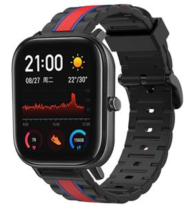 Strap-it Xiaomi Amazfit GTS Special Edition Band (zwart/rood)