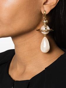 Vivienne Westwood Giant Drop pearl earrings - Goud