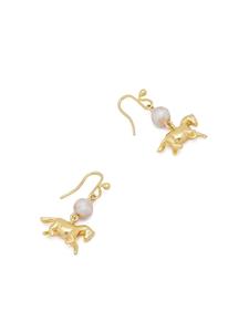 Marni horse-pendant drop earrings - Goud