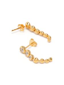 Missoma Articulated beaded earrings - Goud