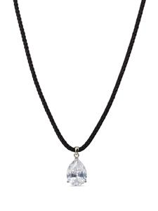 Roxanne Assoulin The Black Tie pendant necklace - Zwart
