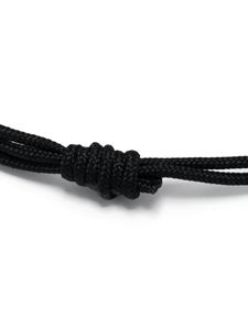Aliita Estrella cord bracelet - Zwart