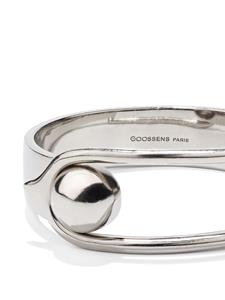 Goossens grote Bouclé armband - Zilver