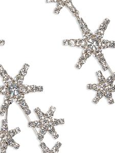 Jennifer Behr Chiron crystal-embellished earrings - Zilver