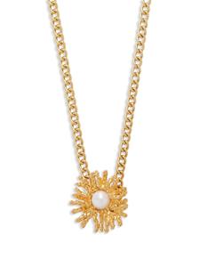 Kenneth Jay Lane coral-reef necklace - Goud
