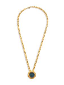 Kenneth Jay Lane gemstone-embellished necklace - Goud