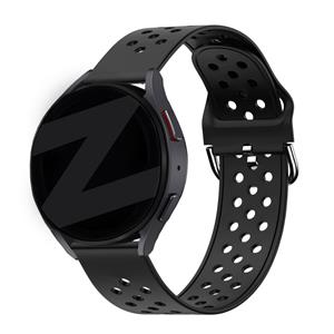 Bandz Samsung Galaxy Watch 3 45mm sport band 'Air' (zwart)