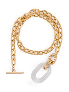 Rabanne Gold XL cable-link necklace - Goud