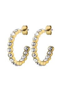 Dyrberg/Kern Holly Earring, Color: Gold/Crystal, Onesize, Women