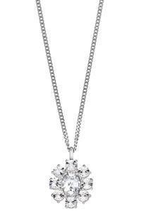 Dyrberg/Kern Claudia Necklace, Color: Silver/Crystal, Onesize, Women