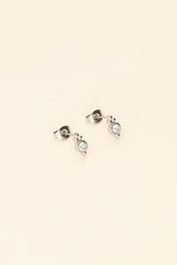 My jewellery Studs strass staafje