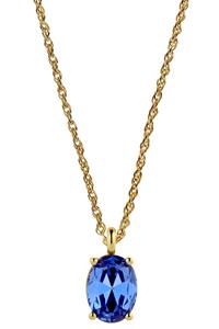 Dyrberg/Kern Barga Necklace, Color: Gold/Blue, Onesize, Women