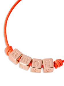 Dodo Amo bead-detail bracelet - Oranje