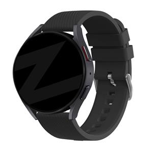 Bandz Amazfit GTR 4 siliconen band 'Deluxe' (zwart)
