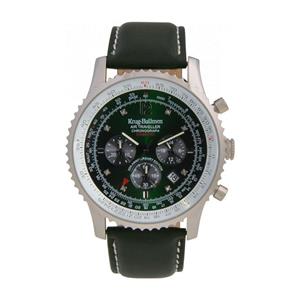 Krug Baümen Krug-Baumen Air Traveller Diamond 46mm Anniversary Edition 600506DS Heren Horloge