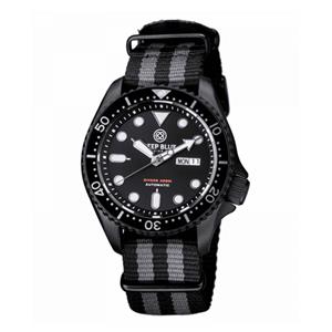 Deep Blue Watches MILPVDNYLON Heren Horloge Automatic 44mm 300M