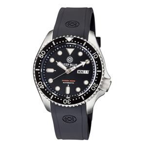 Deep Blue Watches MILBLKSIL Heren Horloge Automatic 44mm 300M