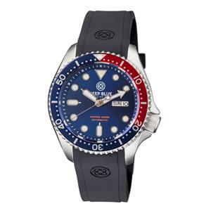 Deep Blue Watches MILPEPSBLUESIL Heren Horloge Automatic 44mm 300M