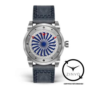 Zinvo Archived Refurbished  Blade Rotating Turbine Automatic 44mm Edelstaal | Marine 155