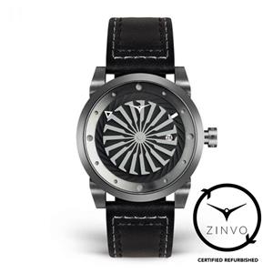 Zinvo Archived Refurbished  Blade Rotating Turbine Automatic 44mm Edelstaal | Gunmetal 123