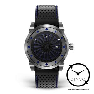 Zinvo Archived Refurbished  Blade Rotating Turbine Automatic 44mm Edelstaal | Nitro 141