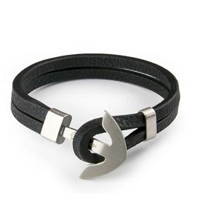 Monomen Men's Genuine Nappa Leather Bracelet MM10810