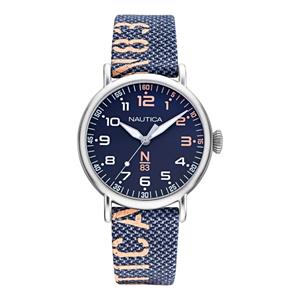 Nautica NAPLSS006 Heren Horloge 44mm 5 ATM