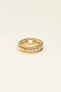 My jewellery Ringen set met twist