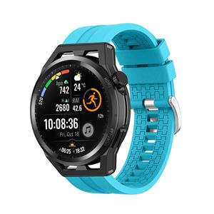 Strap-it Huawei Watch GT extreme silicone band (lichtblauw)