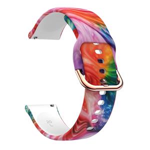 Strap-it Huawei Watch GT 2 42mm Colorful Silicone bandje