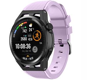 Strap-it Huawei Watch GT siliconen bandje (lila)