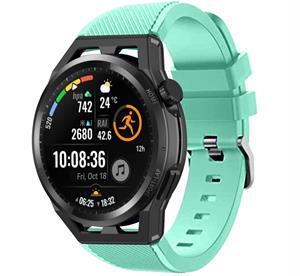 Strap-it Huawei Watch GT siliconen bandje (aqua)