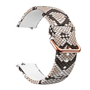 Strap-it Huawei Watch GT 2 42mm Sneaky Snake siliconen bandje