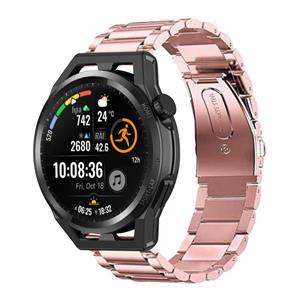 Strap-it Huawei Watch GT stalen band (rosé pink)