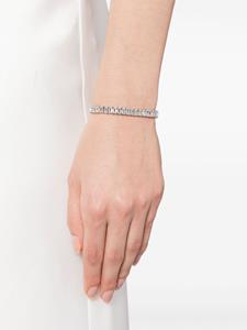 Kenneth Jay Lane crystal-embellished tennis bracelet - Zilver