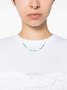 ISABEL MARANT bead-embellished necklace - Groen