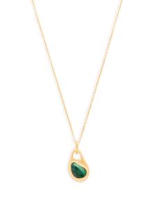 Missoma inset-gemstone pendant necklace - Goud