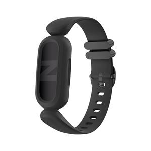 Bandz Fitbit Ace 3 siliconen band 'Classic' (zwart)